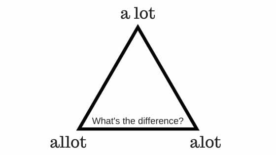 A Lot vs. Alot vs. Allot – What's The Difference