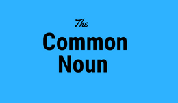 The Common Noun